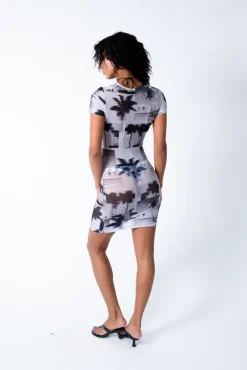 SKATIE Baby Tee Dress Mesh<Women Cover-Ups