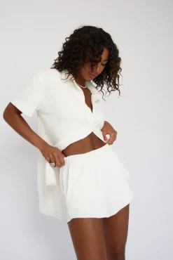 SKATIE Chase Button Down<Women Cover-Ups