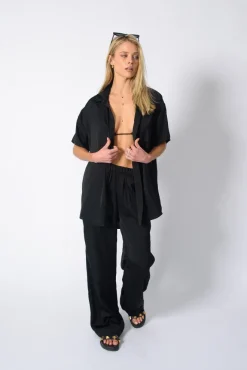SKATIE Chase Button Down<Women Cover-Ups