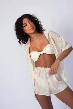 SKATIE Chase Button Down<Women Cover-Ups