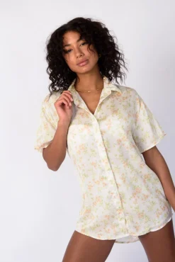 SKATIE Chase Button Down<Women Cover-Ups
