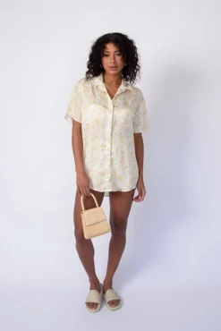 SKATIE Chase Button Down<Women Cover-Ups
