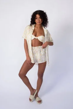 SKATIE Chase Button Down<Women Cover-Ups