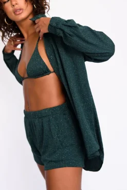 SKATIE Phoenix Button Down<Women Cover-Ups