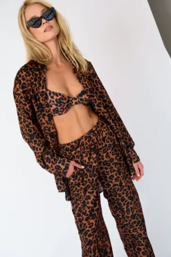 SKATIE Phoenix Button Down<Women Cover-Ups