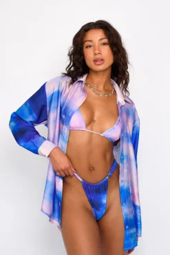 SKATIE Phoenix Button Down<Women Cover-Ups