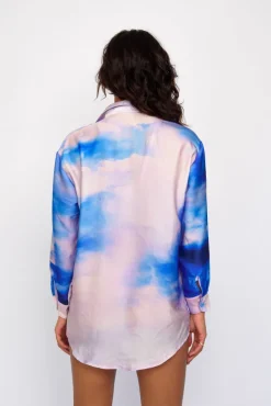 SKATIE Phoenix Button Down<Women Cover-Ups