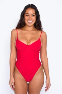 SKATIE Rachel - Cherry<Women One Piece