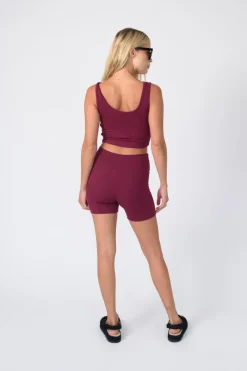 SKATIE Ribbed Bike Short<Women Bottoms