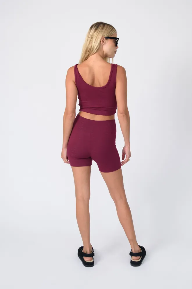 SKATIE Ribbed Bike Short<Women Bottoms