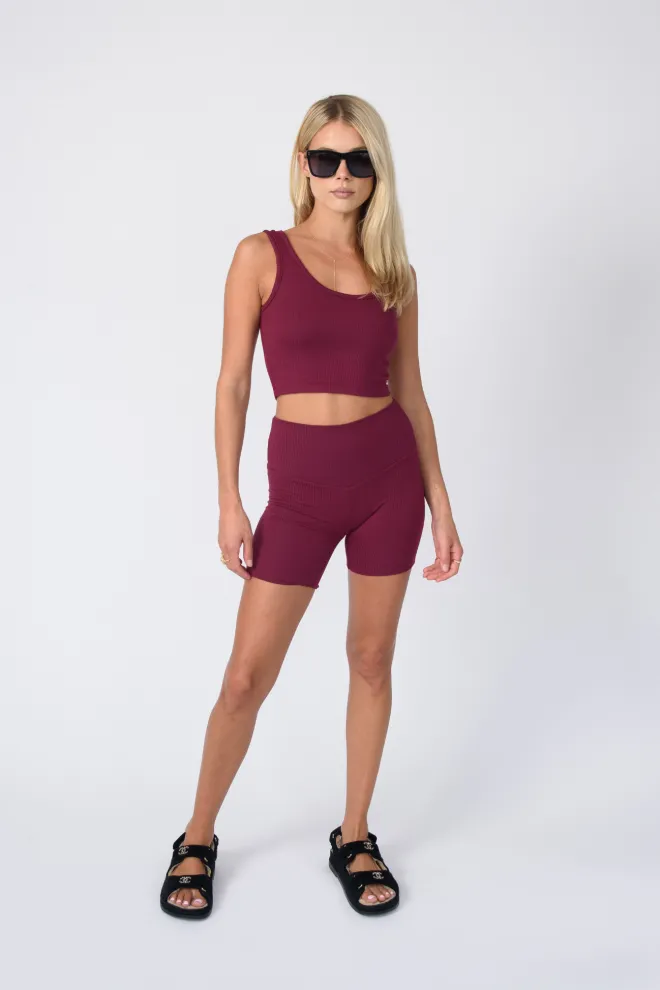 SKATIE Ribbed Bike Short<Women Bottoms