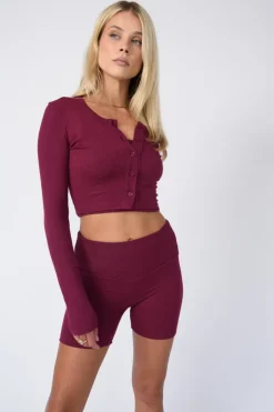 SKATIE Ribbed Bike Short<Women Bottoms