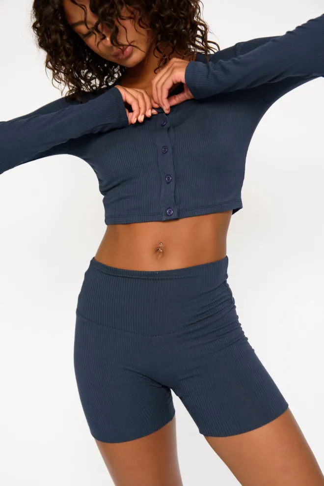 SKATIE Ribbed Bike Short<Women Bottoms