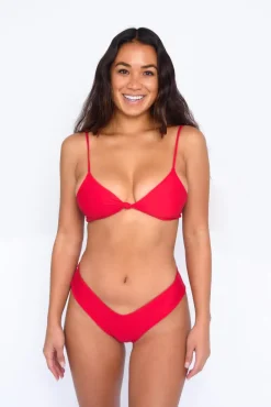 SKATIE Sarah Top - Cherry<Women Tops
