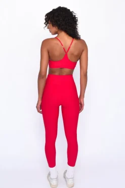 SKATIE Zero Sports Bra - Cherry<Women Sports Bras
