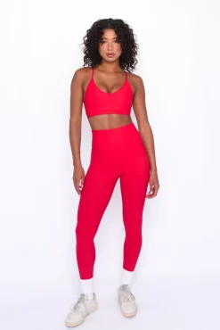 SKATIE Zero Sports Bra - Cherry<Women Sports Bras